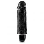 Vibratore realistico nero king cock 12.5 stiffy