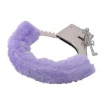 MANETTE CON PELLICCIA PURPLE E CHIAVI