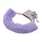 MANETTE CON PELLICCIA PURPLE E CHIAVI