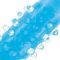 Vibratore fluo jelly vibe blu