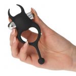 Anello fallico vibrante devil cock ring