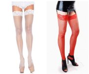 Leg Avenue: calze a rete e pizzo XL
