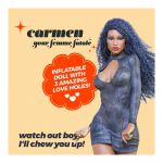Carmen la femme fatale bambola gonfiabile