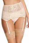 Reggicalze alto in beige