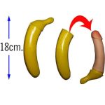 Banana con sorpresa pene