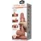 Dildo realistico Sliding Skin in pelle marrone 20,6 cm