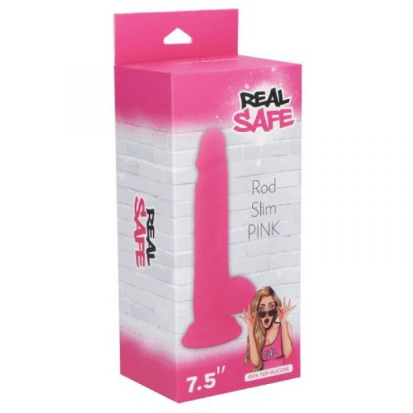 Rod Slim Fallo rosa in silicone