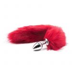 Plug anale con coda Fox Tail Red