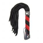 Frusta a frange line whip black