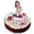 DECORO TORTA PERSONALIZZABILE PER RAGAZZO