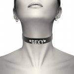 Collana Choker in pelle vegan