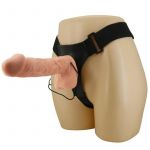 Vibratore morbido strapon per donna