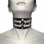 Collana in pelle vegan