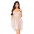 Naughty babydoll - Bianco