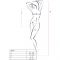 Bodystocking Rosso Taglia Unica 
