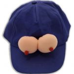 Cappello blu con tette Diablo Picante