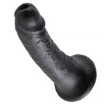 Dildo nero realistico da 17 cm king cock