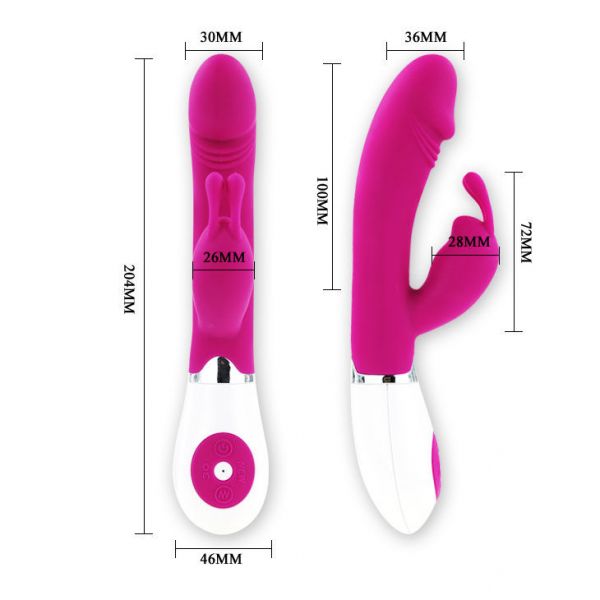 Gene Vibratore rabbit con stimolazione del clitoride