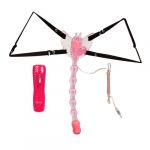 Stimolatore clitorideo butterfly strap-on