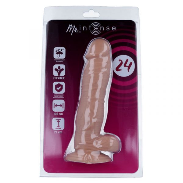 Mr intense dildo di gomma 24 cm