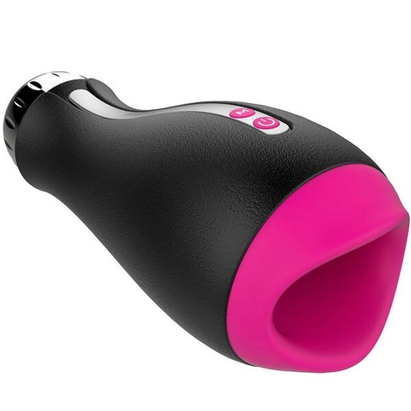 Masturbatore nalone bling x2 con vibrazione e calore