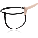 Strapon femminile in silicone con cintura elastica