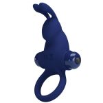 Jiro Anello Vibrante con Coniglio Blu