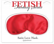 MASCHERINA ROSSA FETISH SATIN