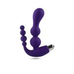Plug anale vibrante Double pleaser
