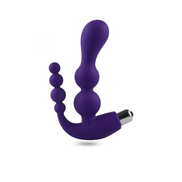 Plug anale vibrante Double pleaser