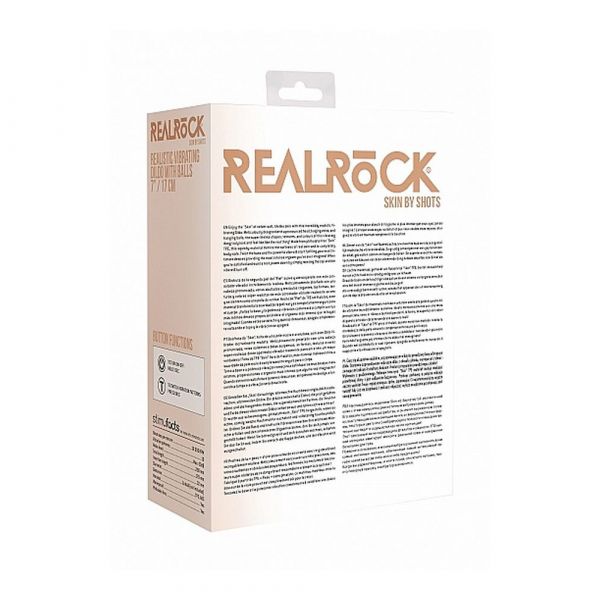 Vibratore con testicoli RealRock