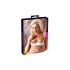 Reggiseno bianco a mezza coppa basic