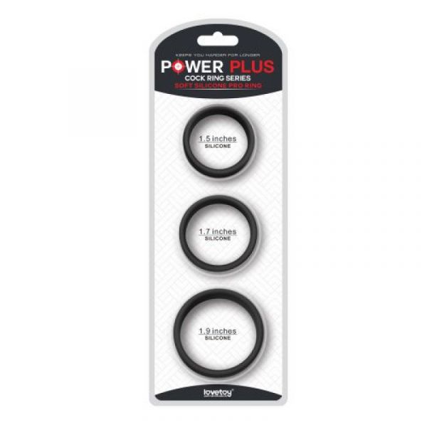 Set anelli fallici Pro power