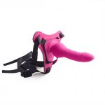 Fallo indossabile per donna con cintura regolabile da 14 cm
