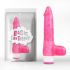 Vibratore rosa con testicoli Luv Pleaser