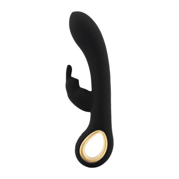 Vibratore riscaldante rabbit handy Nero